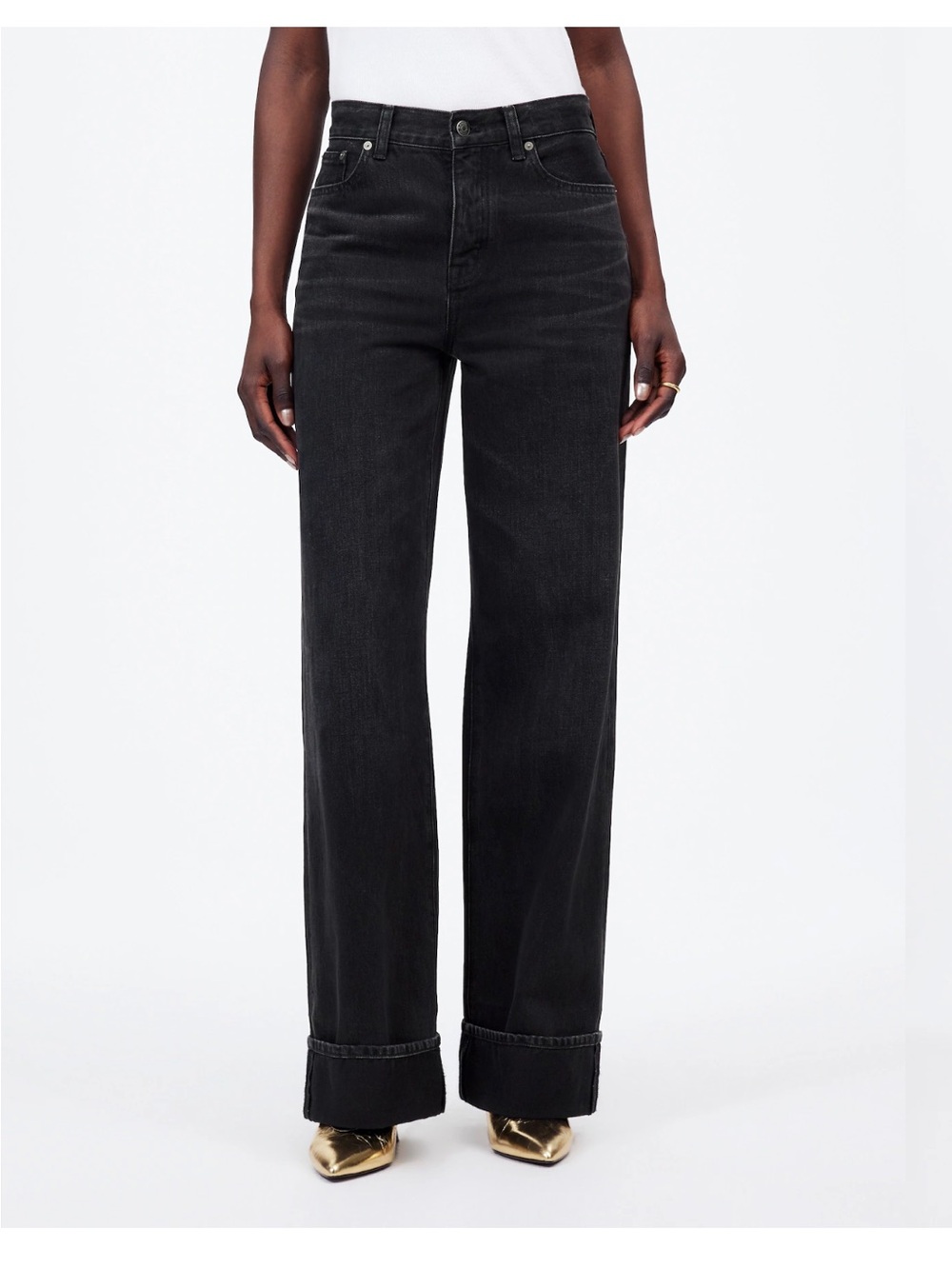 Madewell Petite Low Slung Baggy Jeans in Garza Wash 24P